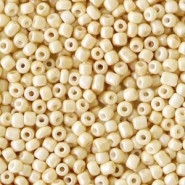Seed beads 11/0 (2mm) Soft creamy yellow